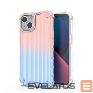 Nugarėlės dėklai Hurtel  Ombre Protect Case for iPhone 13 pink and blue armored case 