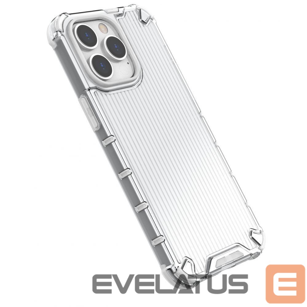 Nugarėlės dėklai Hurtel Ombre Protect Case for iPhone 14 Pro armored cover pink and blue