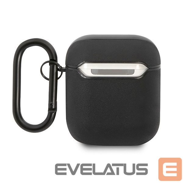 Nugarėlės dėklai Mercedes-Benz AMG AMA2SLWK AirPods cover black/black Leather
