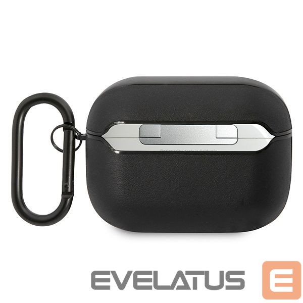 Nugarėlės dėklai Mercedes-Benz AMG Leather Big Logo case for AirPods Pro - black