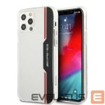 Nugarėlės dėklai Mercedes-Benz  AMG Electroplate Vertical case for iPhone 12 / iPhone 12 Pro - transparent 