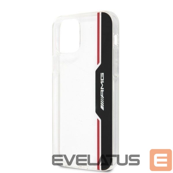 Nugarėlės dėklai Mercedes-Benz AMG Electroplate Vertical case for iPhone 12 / iPhone 12 Pro - transparent
