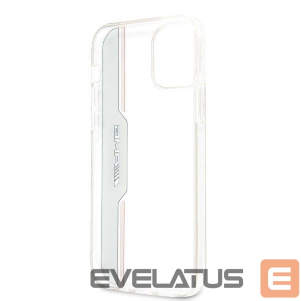 Nugarėlės dėklai Mercedes-Benz AMG Electroplate Vertical case for iPhone 12 / iPhone 12 Pro - transparent