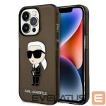 Nugarėlės dėklai Karl Lagerfeld  Karl Lagerfeld Ikonik Karl case for iPhone 14 Pro Max - black 