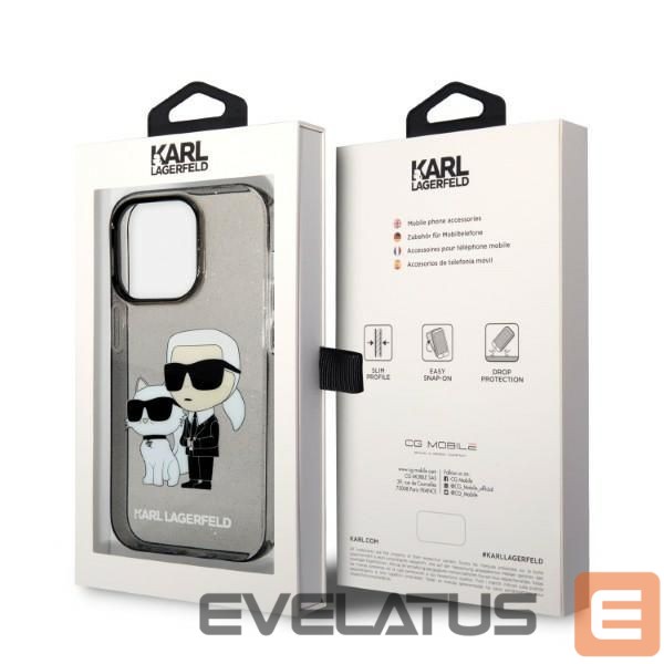 Nugarėlės dėklai Karl Lagerfeld Black