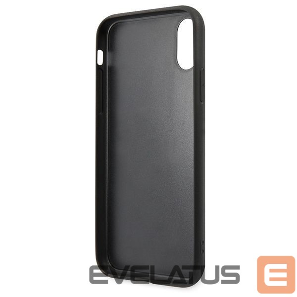 Nugarėlės dėklai Karl Lagerfeld Karl Lagerfeld Saffiano Karl&Choupette Head case for iPhone X/XS - black