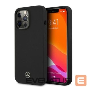 Nugarėlės dėklai Mercedes-Benz  Mercedes Silicone Line MagSafe case for iPhone 13 Pro / iPhone 13 - black 