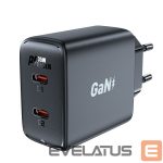 Adapteriai Acefast  Fast charger GaN 35W PD 2x USB C Acefast A49 - black 