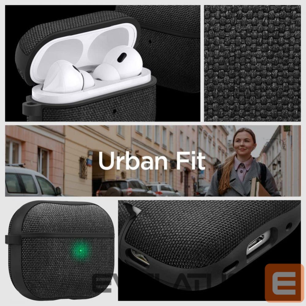 Nugarėlės dėklai Spigen Black