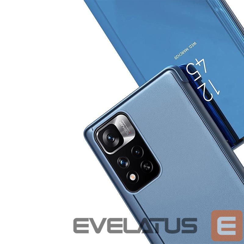 Nugarėlės dėklai Hurtel Clear View Case cover for Realme C33 flip cover black