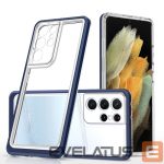 Nugarėlės dėklai Hurtel  Blue || Transparent 