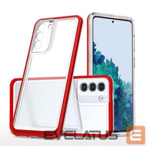 Nugarėlės dėklai Hurtel  Red || Transparent 