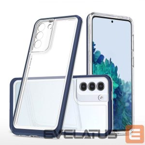 Nugarėlės dėklai Hurtel  Blue || Transparent 