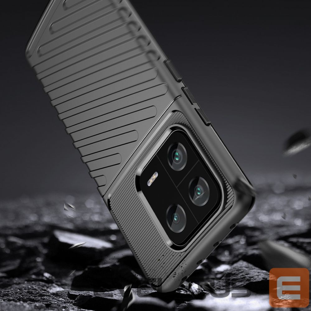 Nugarėlės dėklai Hurtel Thunder Case case for Xiaomi 13 Pro silicone armor case black