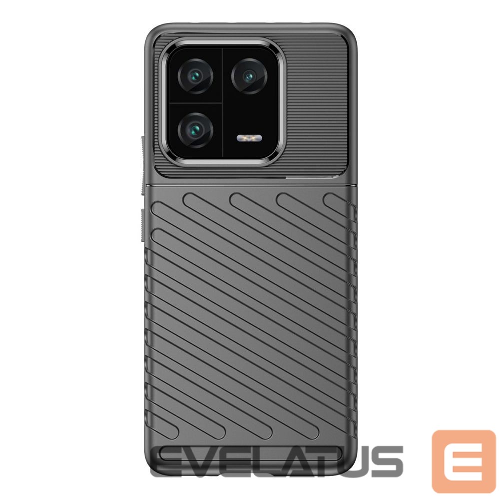 Nugarėlės dėklai Hurtel Thunder Case case for Xiaomi 13 Pro silicone armor case black