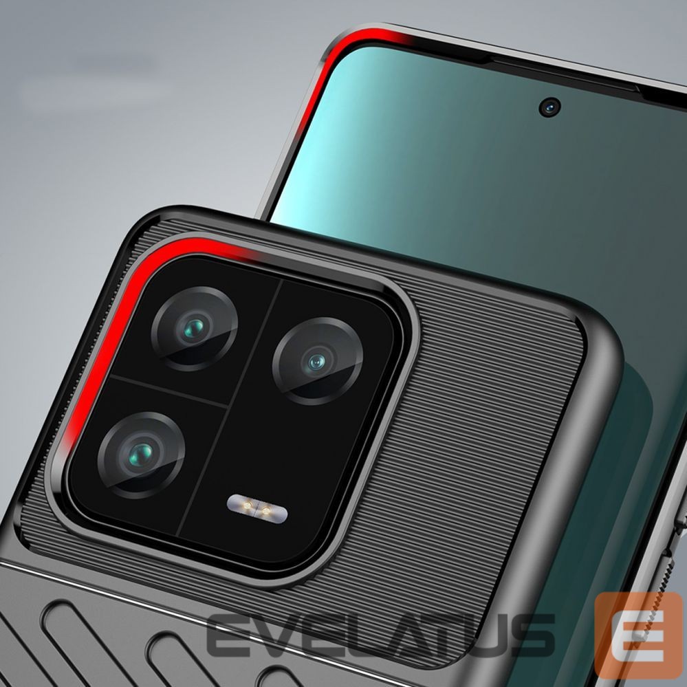 Nugarėlės dėklai Hurtel Thunder Case case for Xiaomi 13 Pro silicone armor case black