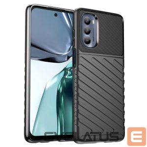 Nugarėlės dėklai Hurtel  Thunder Case for Motorola Moto G62 5G silicone armor case black 