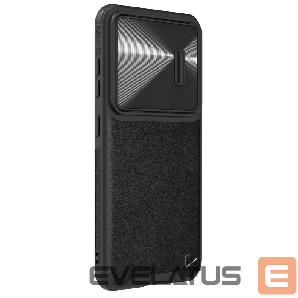 Nugarėlės dėklai Nillkin Nillkin CamShield Leather S Case for Samsung Galaxy S23+ cover with camera cover black