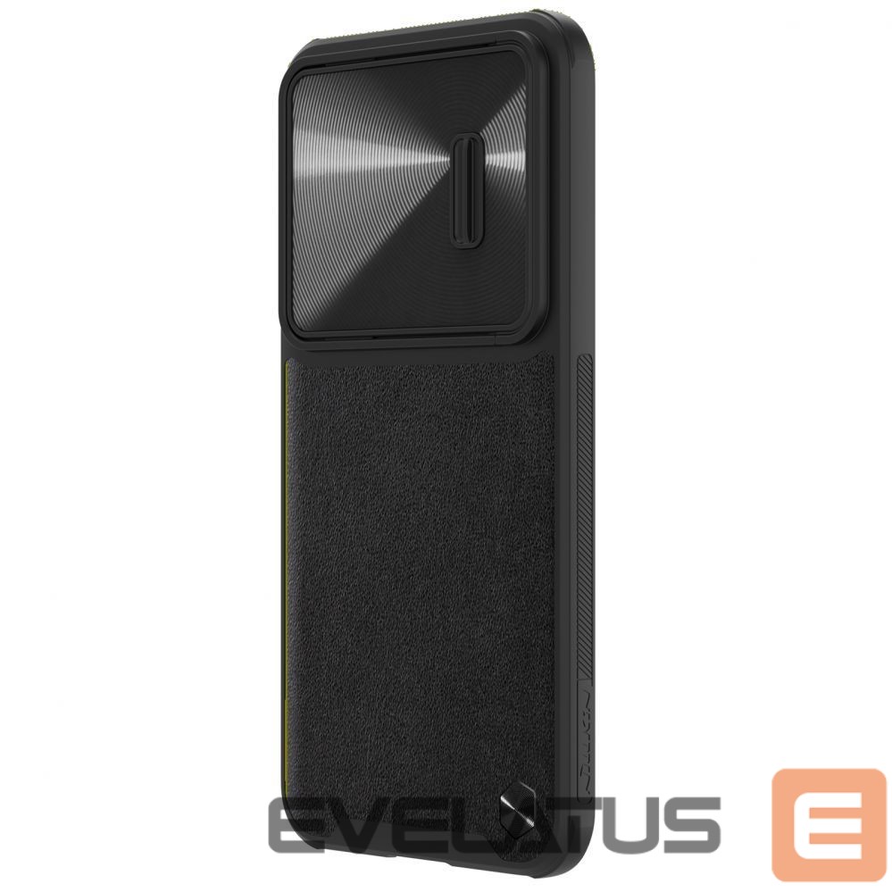 Nugarėlės dėklai Nillkin Nillkin CamShield Leather S Case for Samsung Galaxy S23+ cover with camera cover black