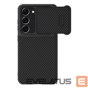 Nugarėlės dėklai Nillkin  Nillkin Synthetic Fiber S Case for Samsung Galaxy S23, camera cover, black