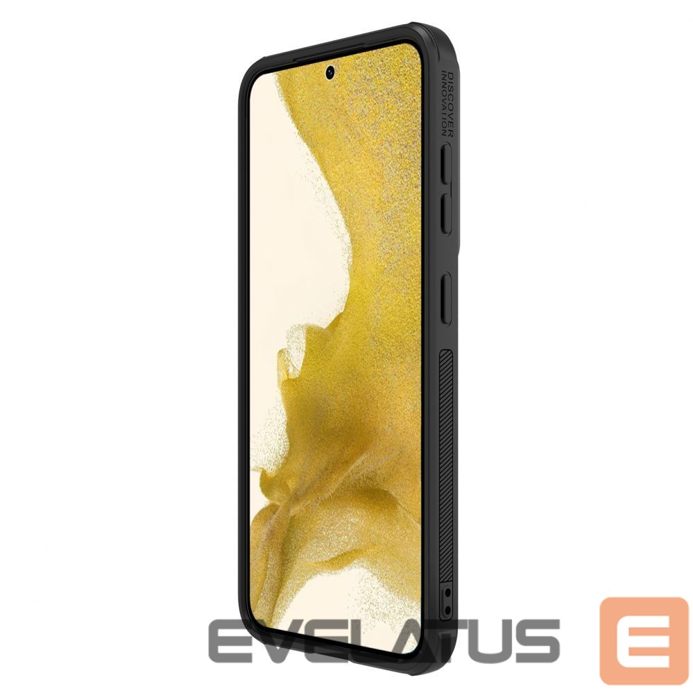 Nugarėlės dėklai Nillkin Nillkin Synthetic Fiber S Case for Samsung Galaxy S23, camera cover, black