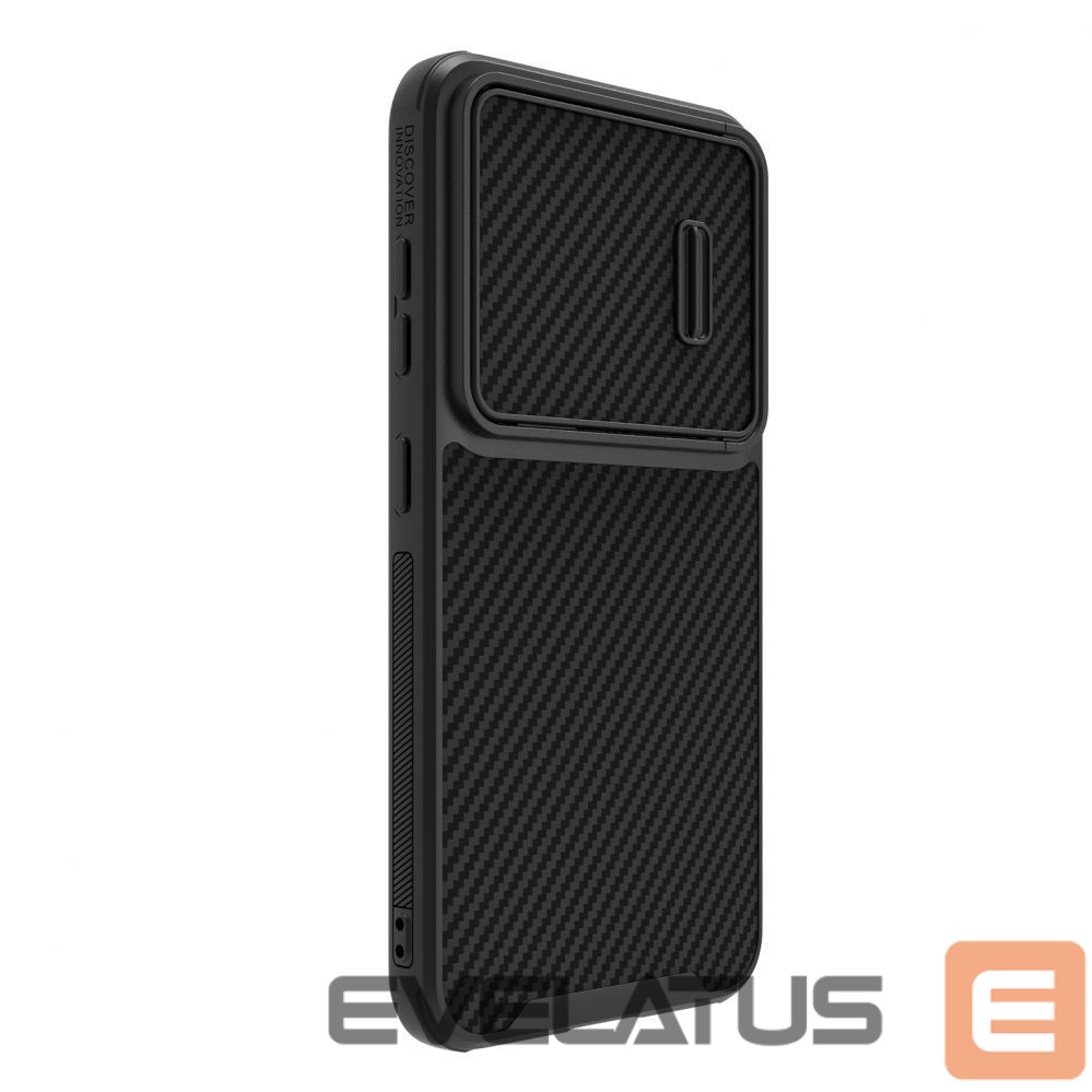 Nugarėlės dėklai Nillkin Nillkin Synthetic Fiber S Case for Samsung Galaxy S23, camera cover, black
