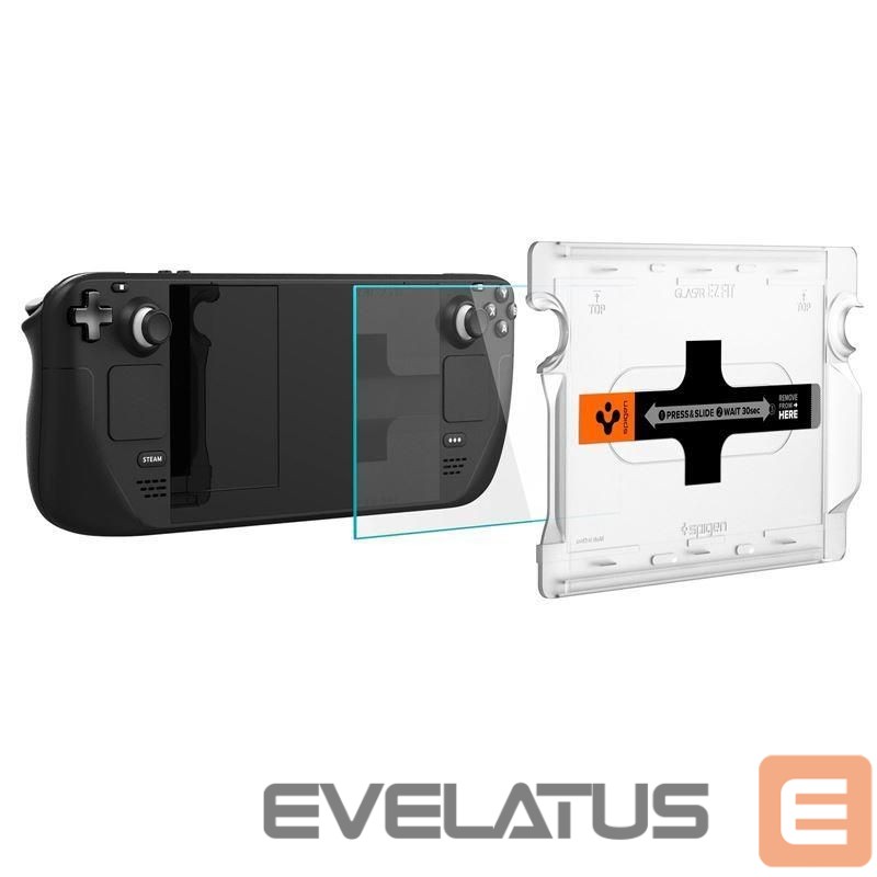 Apsauginiai stiklai Spigen Spigen Glas.tR EZ Fit Tempered Glass for Steam Deck