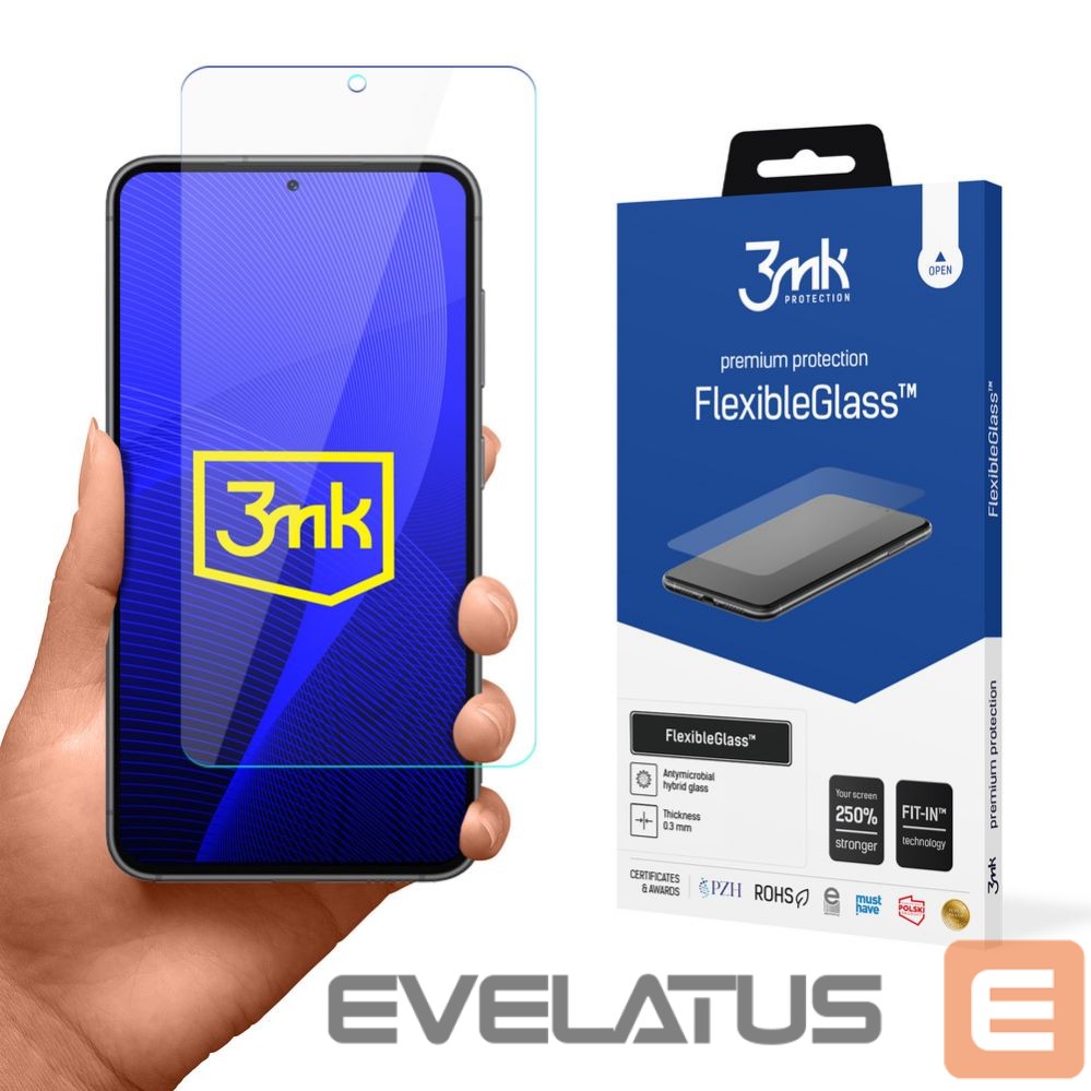 Apsauginiai stiklai 3MK Samsung Galaxy S23+ - 3mk FlexibleGlass