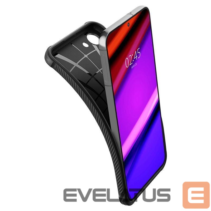 Nugarėlės dėklai Spigen Spigen Rugged Armor Case for Samsung Galaxy S23 - Matte Black