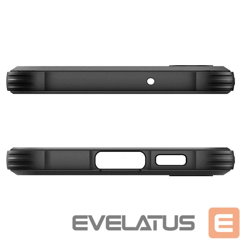 Nugarėlės dėklai Spigen Spigen Rugged Armor Case for Samsung Galaxy S23 - Matte Black