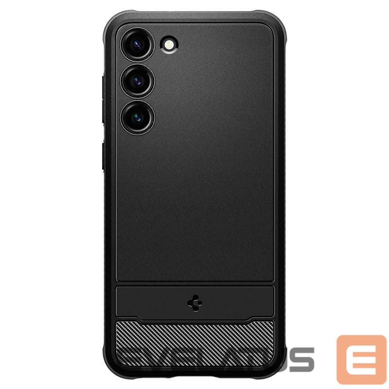 Nugarėlės dėklai Spigen Spigen Rugged Armor Case for Samsung Galaxy S23 - Matte Black