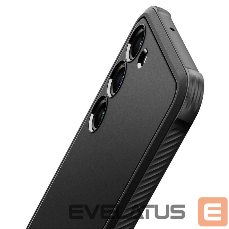 Nugarėlės dėklai Spigen Spigen Rugged Armor Case for Samsung Galaxy S23 - Matte Black