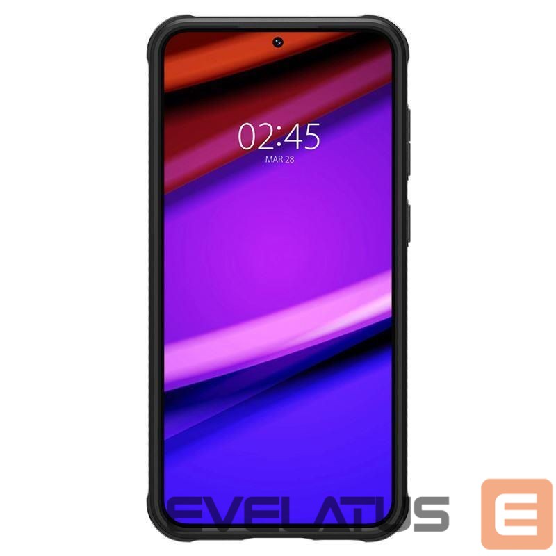 Nugarėlės dėklai Spigen Spigen Rugged Armor Case for Samsung Galaxy S23 - Matte Black