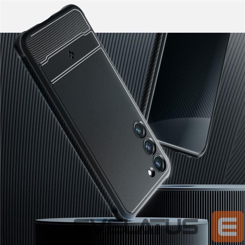 Nugarėlės dėklai Spigen Spigen Rugged Armor Case for Samsung Galaxy S23 - Matte Black