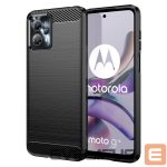 Nugarėlės dėklai Hurtel  Carbon Case for Motorola Moto G13 flexible silicone carbon cover black 