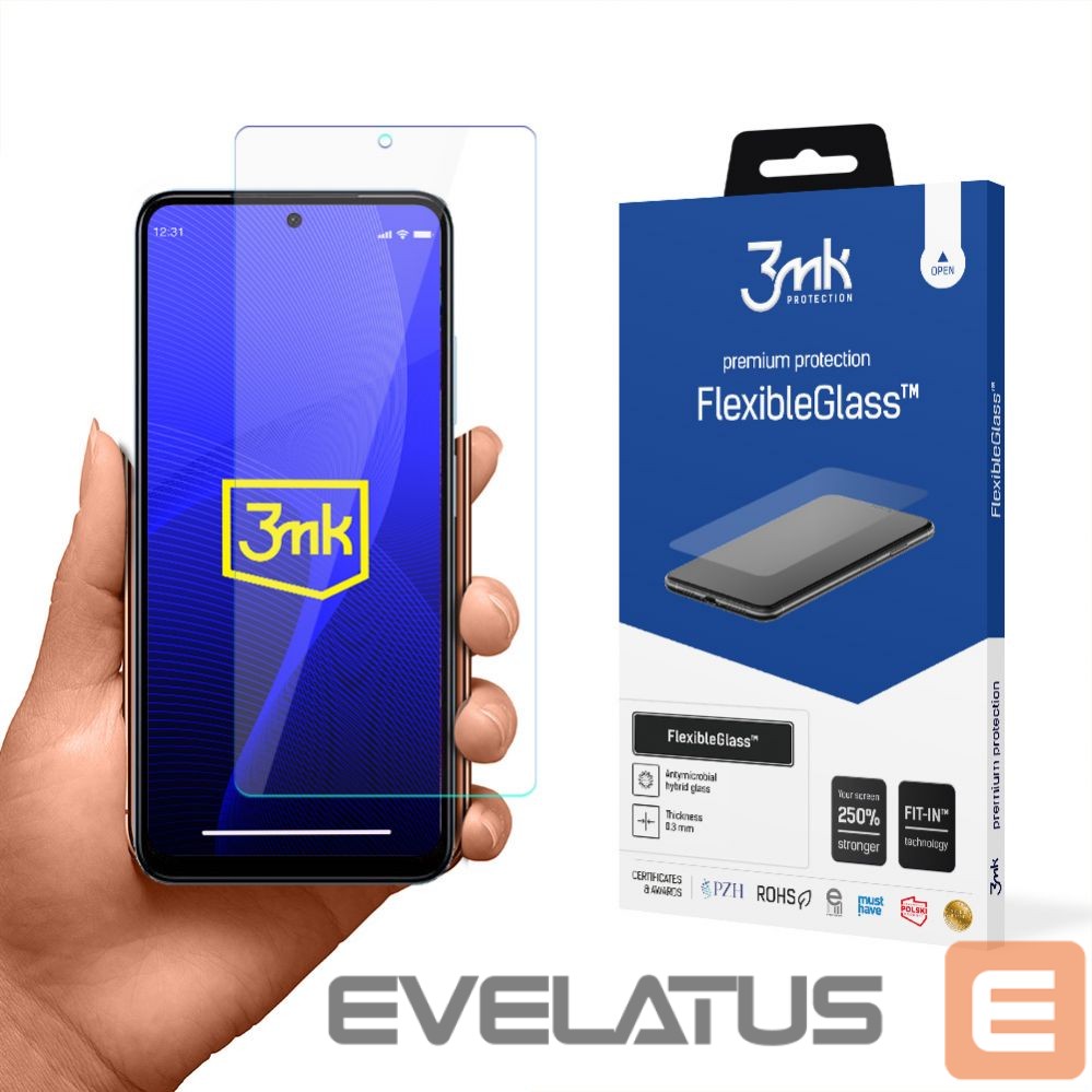 Apsauginiai stiklai 3MK Xiaomi Redmi Note 12s - 3mk FlexibleGlass