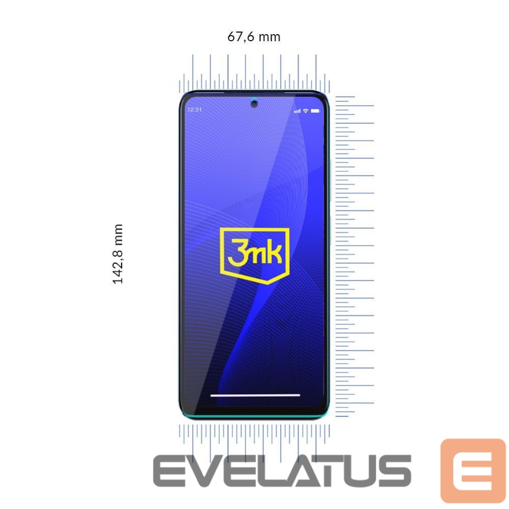 Apsauginiai stiklai 3MK Xiaomi Redmi Note 12s - 3mk FlexibleGlass
