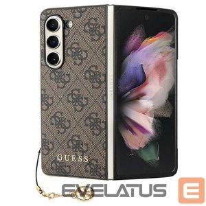 Nugarėlės dėklai Guess  Guess GUHCZFD5GF4GBR F946 Z Fold5 brown/brown hardcase 4G Charms Collection