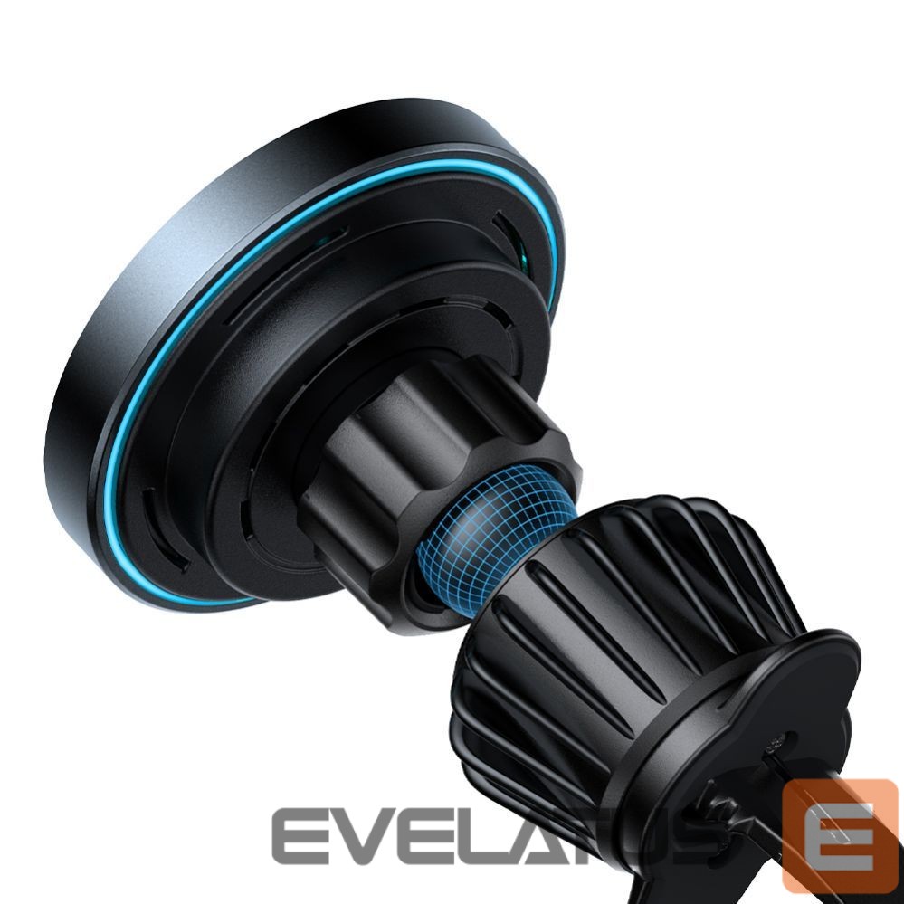 Kabelis Joyroom Joyroom Magnetic Car Holder Wireless Charger 15W for Air Vent Black (JR-ZS240 Pro)