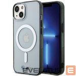 Nugarėlės dėklai BMW  BMW Silver Ring MagSafe iPhone 15 Case - Clear 