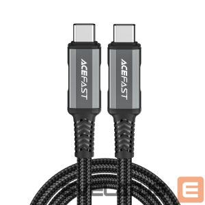 Kabelis Acefast  Acefast C1-09 USB-C / USB-C USB4 PD3.1 cable 5A 1m - gray-black 