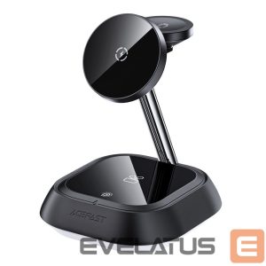 Adapteriai Acefast  3in1 Acefast E16 15W inductive charging station for phone / headphones / watch - black 