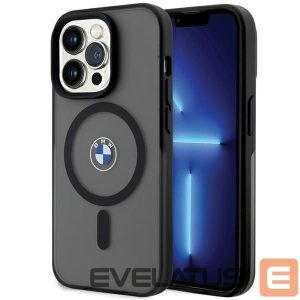 Nugarėlės dėklai BMW  BMW IML Signature MagSafe Case for iPhone 15 Pro - Black 