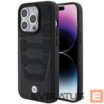 Nugarėlės dėklai BMW  BMW Leather Seats Pattern case for iPhone 15 Pro Max - black 
