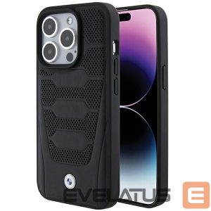 Nugarėlės dėklai BMW  BMW Leather Seats Pattern case for iPhone 15 Pro Max - black 