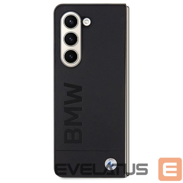 Nugarėlės dėklai BMW BMW Signature Logo Imprint case for Samsung Galaxy Z Fold 5 - black