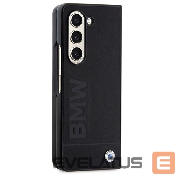Nugarėlės dėklai BMW BMW Signature Logo Imprint case for Samsung Galaxy Z Fold 5 - black