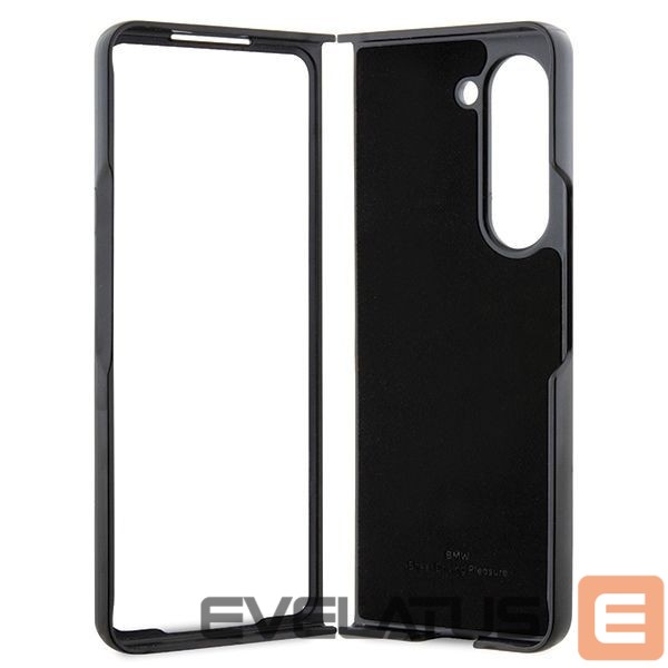 Nugarėlės dėklai BMW BMW Signature Logo Imprint case for Samsung Galaxy Z Fold 5 - black