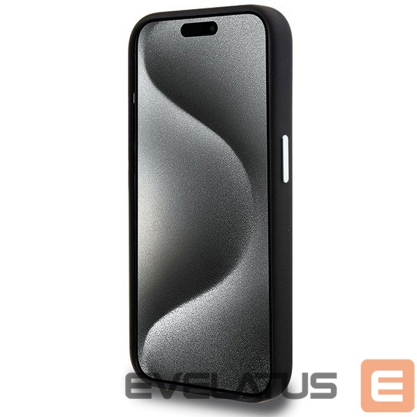 Nugarėlės dėklai BMW BMW Signature Liquid Silicone MagSafe case for iPhone 15 Pro - black