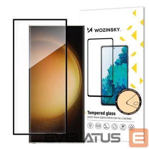 Kitas telefono priedas Wozinsky  Wozinsky Full Glue tempered glass for Samsung Galaxy S24 Ultra with black frame 